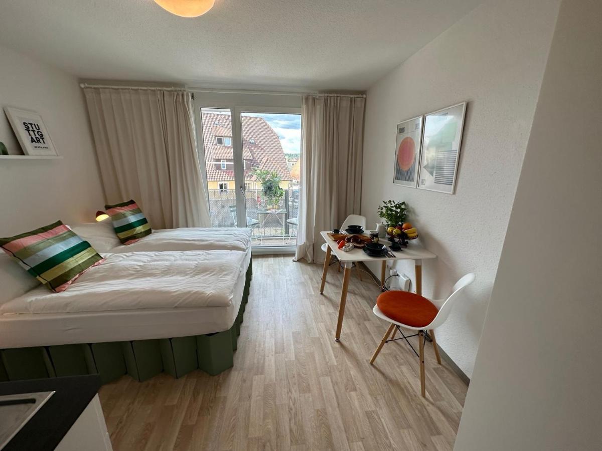 Stilvolles Und Modernes Appartement Mit Sonnigem Balkon In Flughafen- Und Messenaehe 31 Leinfelden-Echterdingen Dış mekan fotoğraf